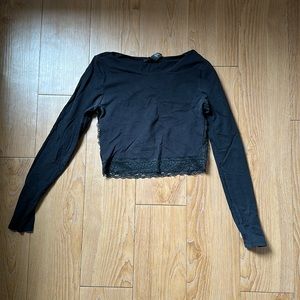 Cropped long sleeve